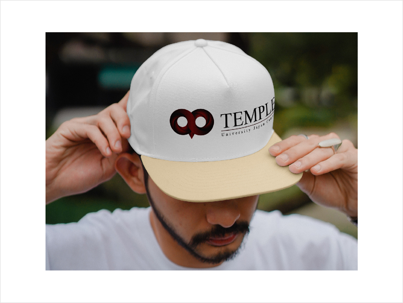 Temple U Hat Mock-up