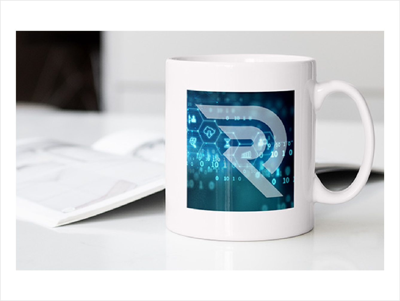 Risk Defenders Logo Coffee Mug