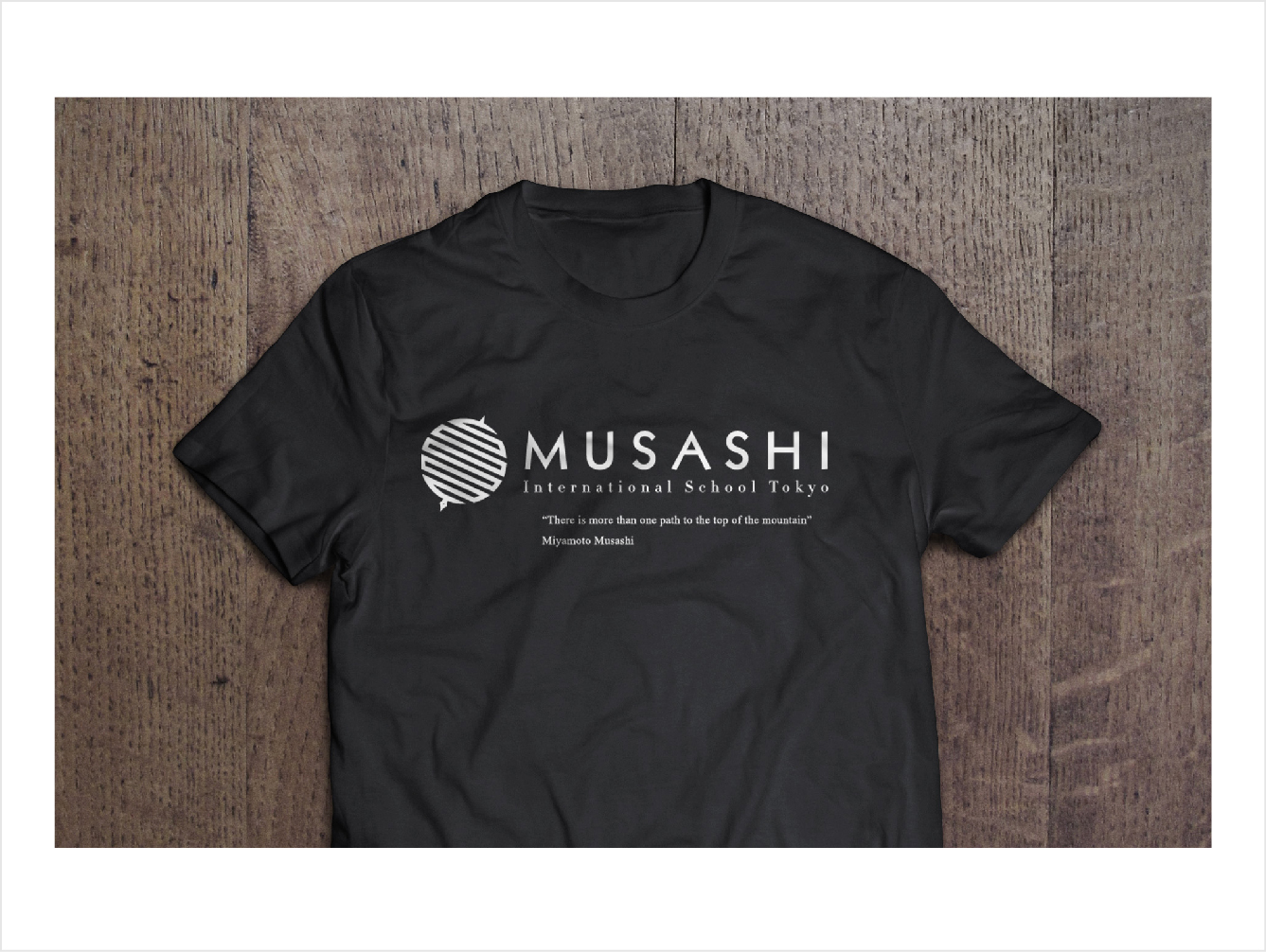 Musashi T-shirt Front Mock-up